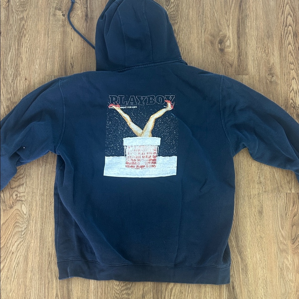 PLAYBOY Navy Hoodie